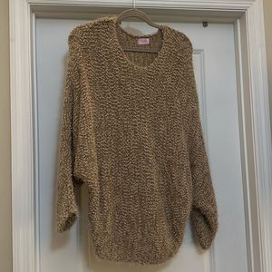 Pink Lily brown sweater size small